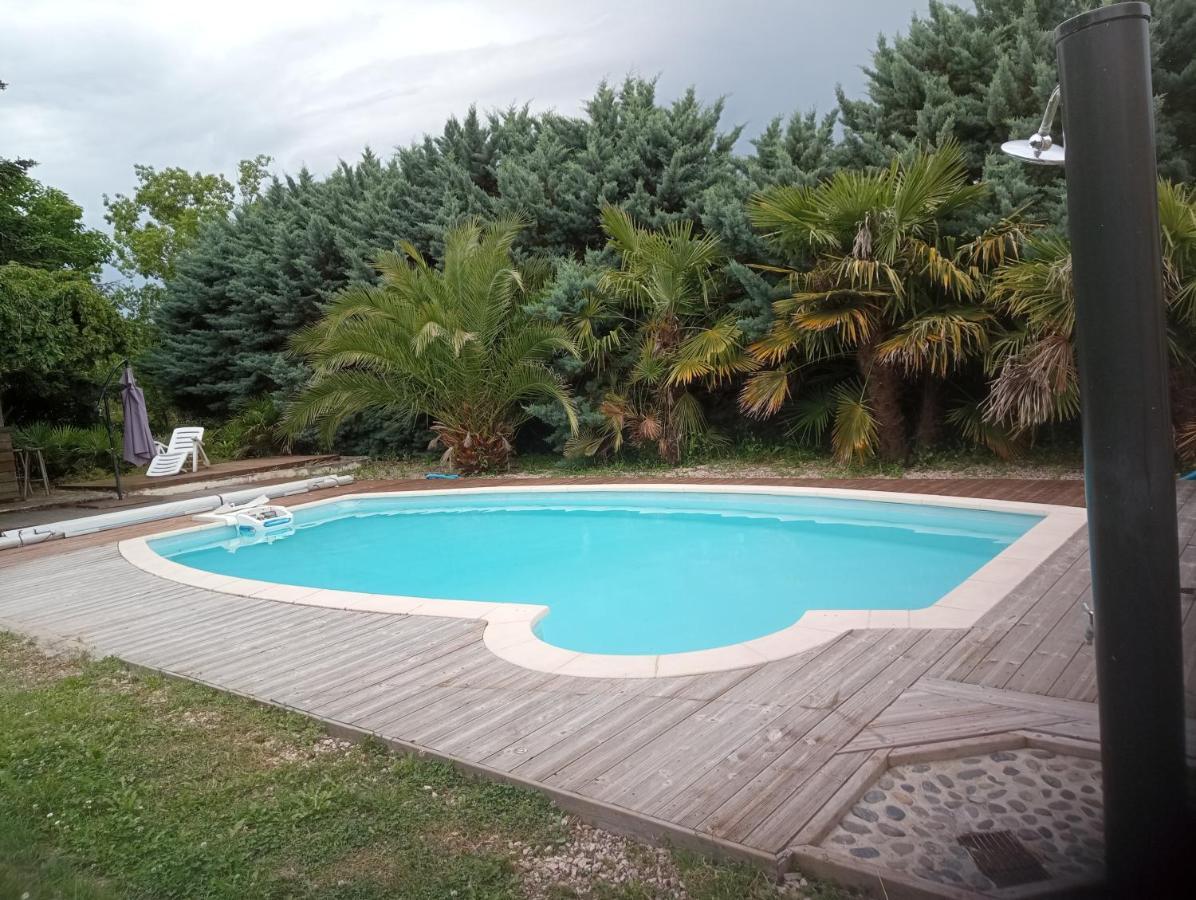La Canette De Phil - Chambre D'Hotes, Independante - Vue Sur Piscine Samatan Exteriör bild